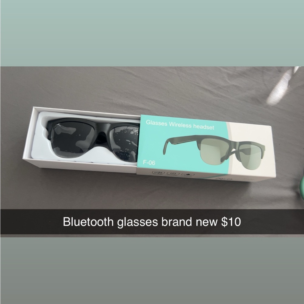 Wireless Bluetooth Glasses - Black